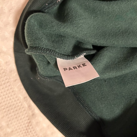 Parke Holiday Varsity Hoodie Forest + Maroon Size XXL - Picture 9 of 14